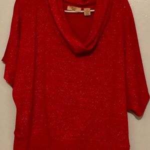 Valerie Stevens blouse  glittery